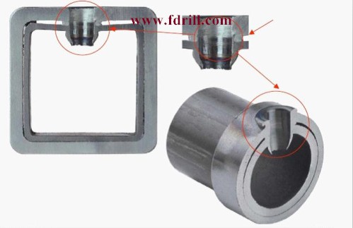 fdrill热熔钻/热熔钻头/热钻形状耦合应用案例